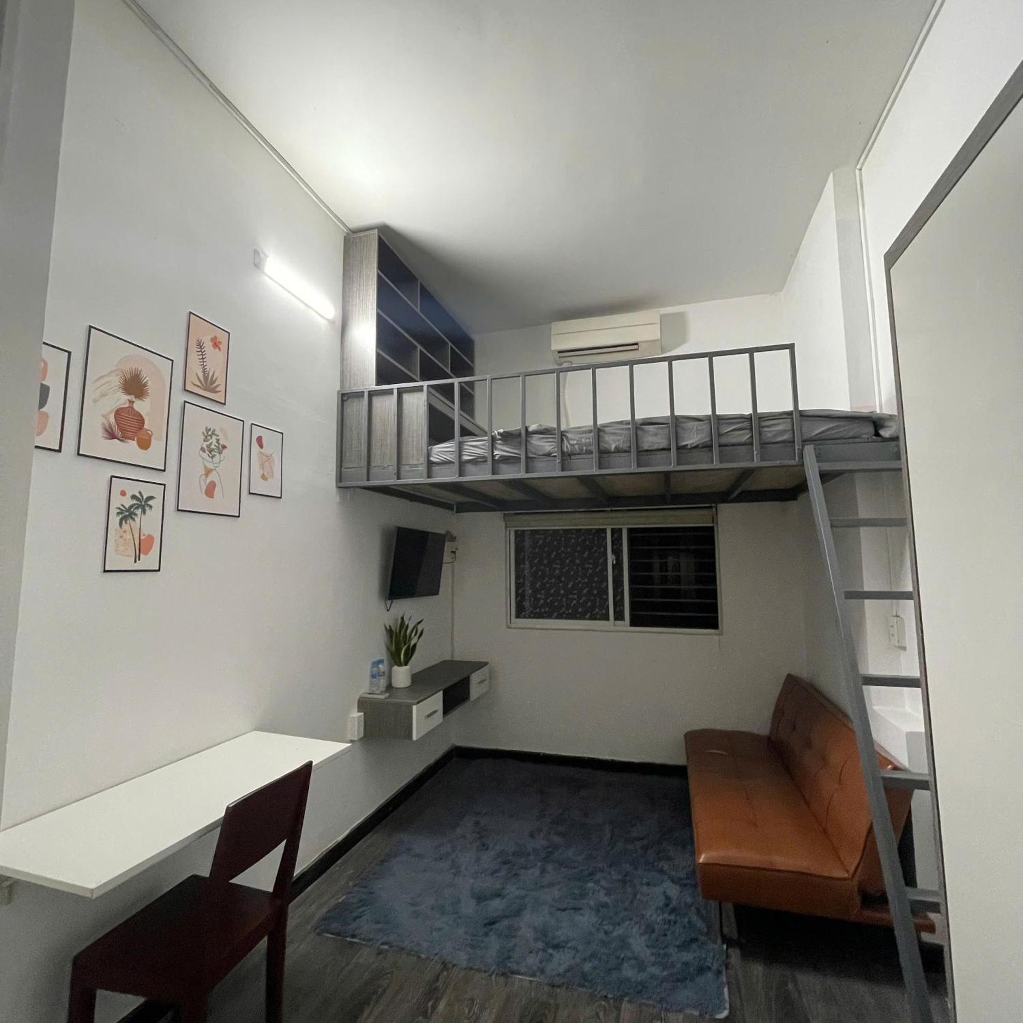 ホーチミン市 Sky Houseアパートホテル エクステリア 写真